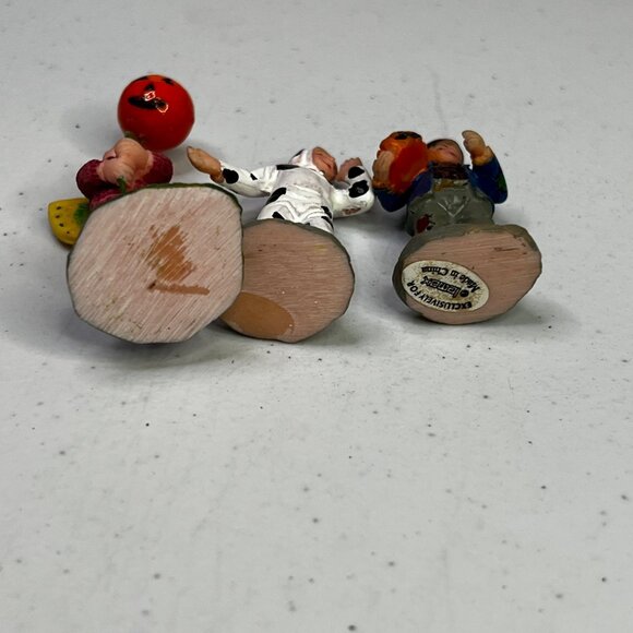 Lemax Spooky Town Trick-Or-Treat Fun Halloween Figurine Set Of 3 From 2008 - Picture 8 of 8